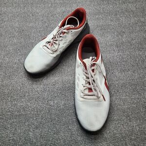 Reebok Nanoflex TR Shoes Mens Size 9.5 White Red Training Sneakers‎ GX3780 Gym